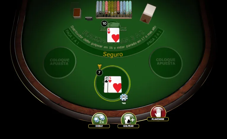 casino blackjack mesa demo