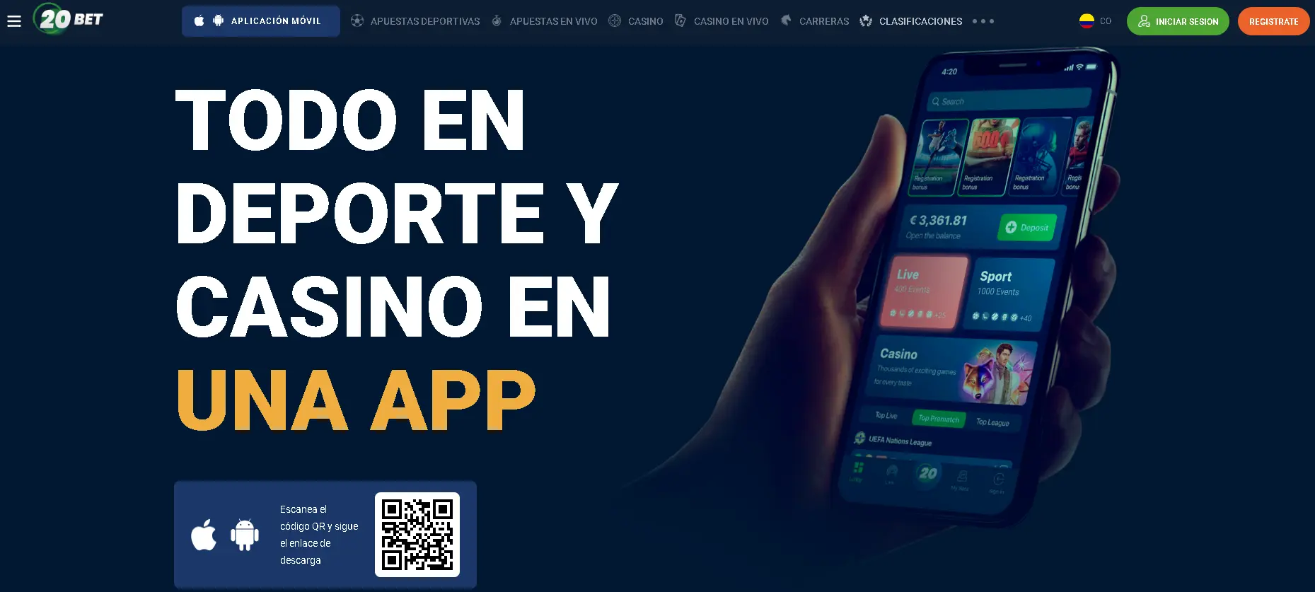 Acceso móvil en 20Bet casino: juega donde quieras, cuando quieras Acceso móvil en 20Bet: juega donde quieras, cuando quieras