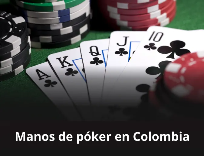 Manos de póker en Colombia