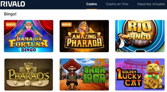 bingo casinos online Rivalo