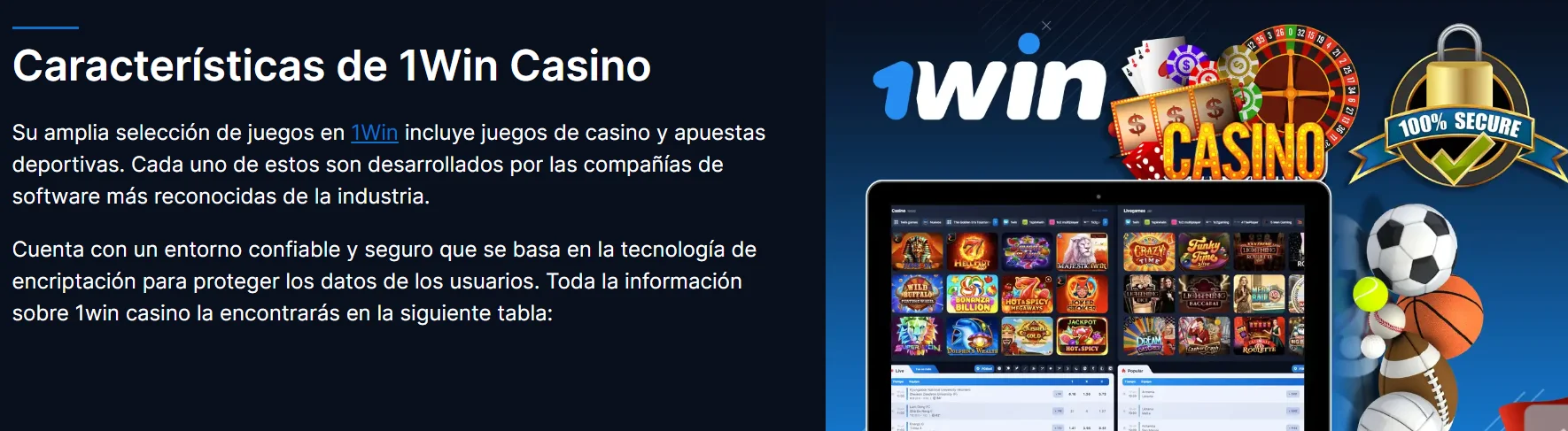 1win casino