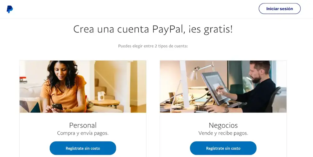 Cuentas PayPal